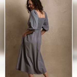 Neuflora Dusty Blue Hartselle Dress Size Small